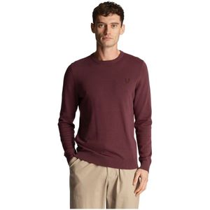 Lyle & Scott, Heren, Truien, Rood, Maat: 2XL Katoen,