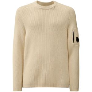 C.p. Company, Heren, Truien, Wit, Maat: L Wol,