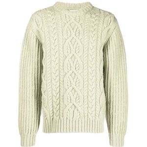 Dries Van Noten, Heren, Truien, Groen, Maat: L