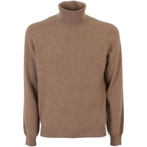 Filippo De Laurentiis, Heren, Truien, Beige, Maat: 3XL Kasjmier,