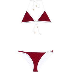 Gucci, Dames, Badkleding, Rood, Maat: XS