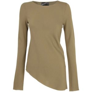 Cortana, Dames, Tops, Groen, Maat: XS Zijde,