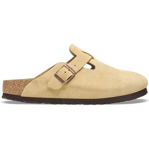 Birkenstock, Heren, Schoenen, Beige, Maat: 40 EU Suède,