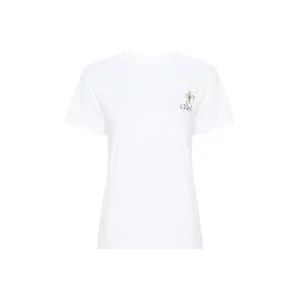 Chloé T-Hemden , White , Dames , Maat: M
