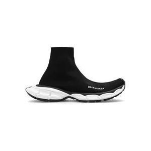 Balenciaga 3XL Sok Sneakers , Black , Dames , Maat: 36 EU