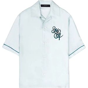 Amiri, Heren, Overhemden, Blauw, Maat: M