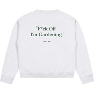 Bram's Fruit, Heren, Sweatshirts & Hoodies, Grijs, Maat: S Katoen,