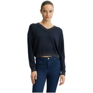 Liu Jo, Dames, Truien, Zwart, Maat: S Viscose,