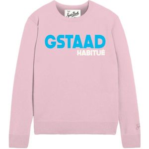 MC2 Saint Barth, Dames, Truien, Roze, Maat: S Wol,