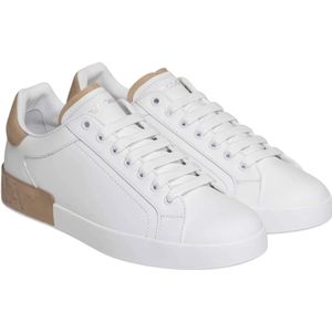 Dolce & Gabbana, Heren, Schoenen, Wit, Maat: 39 EU Leer,