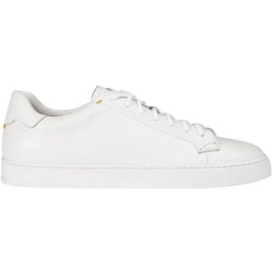 Doucal's, Heren, Schoenen, Wit, Maat: 44 EU Leer,