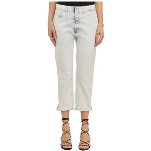 Dondup, Dames, Jeans, Blauw, Maat: W27 Denim,