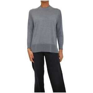 Nenette, Dames, Truien, Grijs, Maat: XS Wol,