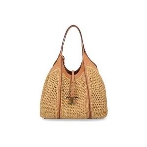 Tod's Shoulder Bags , Brown , Dames , Maat: ONE Size