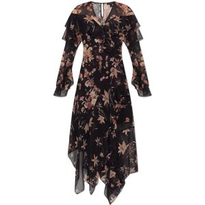 AllSaints, Dames, Jurken, Zwart, Maat: 2XS