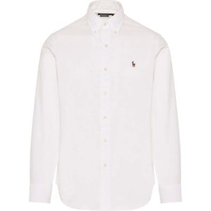 Polo Ralph Lauren - Overhemd - Wit - Regular Fit - Lange Mouw