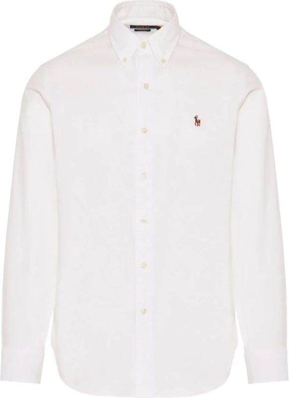 Polo Ralph Lauren - Overhemd - Wit - Regular Fit - Lange Mouw