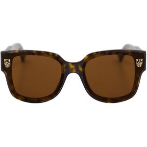 Cartier, unisex, Accessoires, Bruin, Maat: 63 MM Nylon,