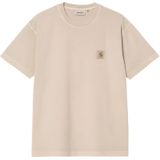 Carhartt Wip, Heren, Tops, Beige, Maat: XS Katoen,