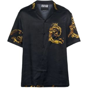 Versace Jeans Couture - Overhemden - Veelkleurig - Heren - Korte Mouwen