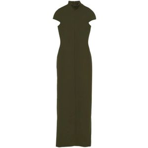 Solace London, Dames, Jurken, Groen, Maat: S