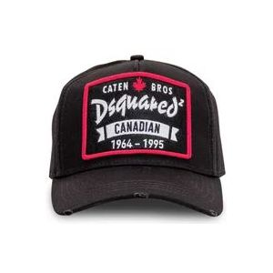 Dsquared2 Caps , Black , Dames , Maat: ONE Size