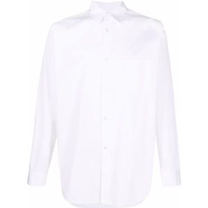 Comme des Garçons, Heren, Overhemden, Wit, Maat: XL Katoen,