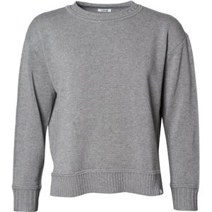 Lind, Dames, Truien, Grijs, Maat: S Katoen,