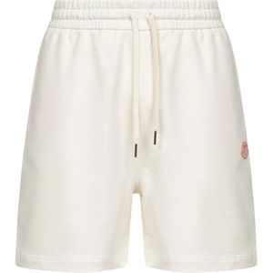 Moncler, Heren, Korte broeken, Wit, Maat: M Katoen,