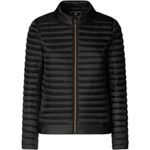 Save The Duck, Dames, Jassen, Zwart, Maat: S Nylon,
