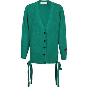 Msgm, Dames, Truien, Groen, Maat: S Wol,