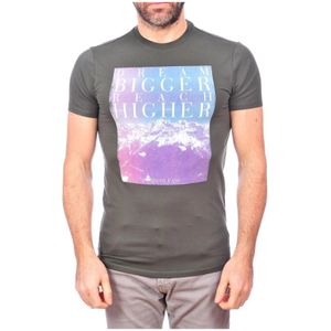 Armani Jeans, Heren, Tops, Groen, Maat: XL Katoen,