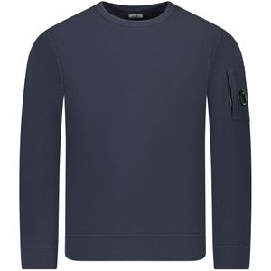 C.p. Company, Heren, Sweatshirts & Hoodies, Blauw, Maat: 2XL Fleece,