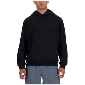 New Balance, Heren, Sweatshirts & Hoodies, Zwart, Maat: L