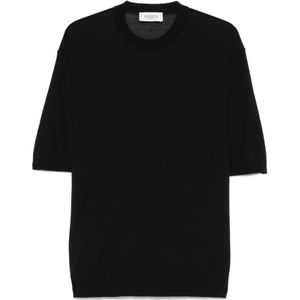 Laneus, Heren, Truien, Zwart, Maat: 2XL