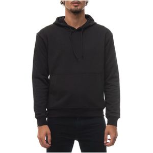 Hogan, Heren, Sweatshirts & Hoodies, Zwart, Maat: L Katoen,
