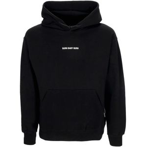 Propaganda, Heren, Sweatshirts & Hoodies, Zwart, Maat: XS Katoen,