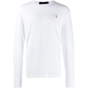 Polo Ralph Lauren, Heren, Tops, Wit, Maat: L Katoen,