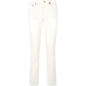 Roberto Cavalli, Dames, Jeans, Wit, Maat: XS Katoen,