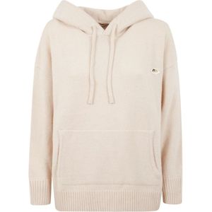 Fiorucci, Dames, Sweatshirts & Hoodies, Beige, Maat: M Wol,