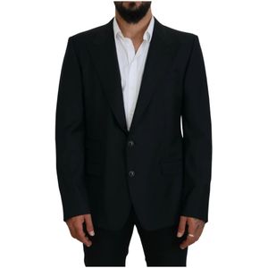 Dolce & Gabbana - Blazer - Blauw - 100% Wol - Heren