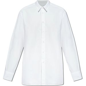 JW Anderson, Heren, Overhemden, Wit, Maat: S Katoen,