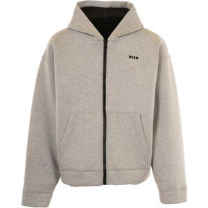 Msgm - Giubbino - Grijs - Heren - Sweatshirt