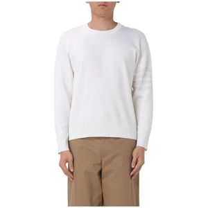 Thom Browne, Heren, Truien, Beige, Maat: S Wol,