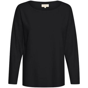 Part Two, Dames, Tops, Zwart, Maat: M Viscose,