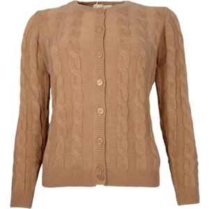 Cashmere Company, Dames, Truien, Beige, Maat: L Kasjmier,