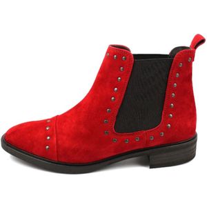 Paul Green, Dames, Schoenen, Rood, Maat: 37 1/2 EU