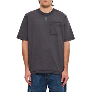 Alexander McQueen, Heren, Tops, Zwart, Maat: S Katoen,