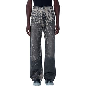 Rick Owens, Heren, Jeans, Zwart, Maat: W31 Katoen,