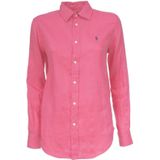 Overhemdblouse van zuiver linnen